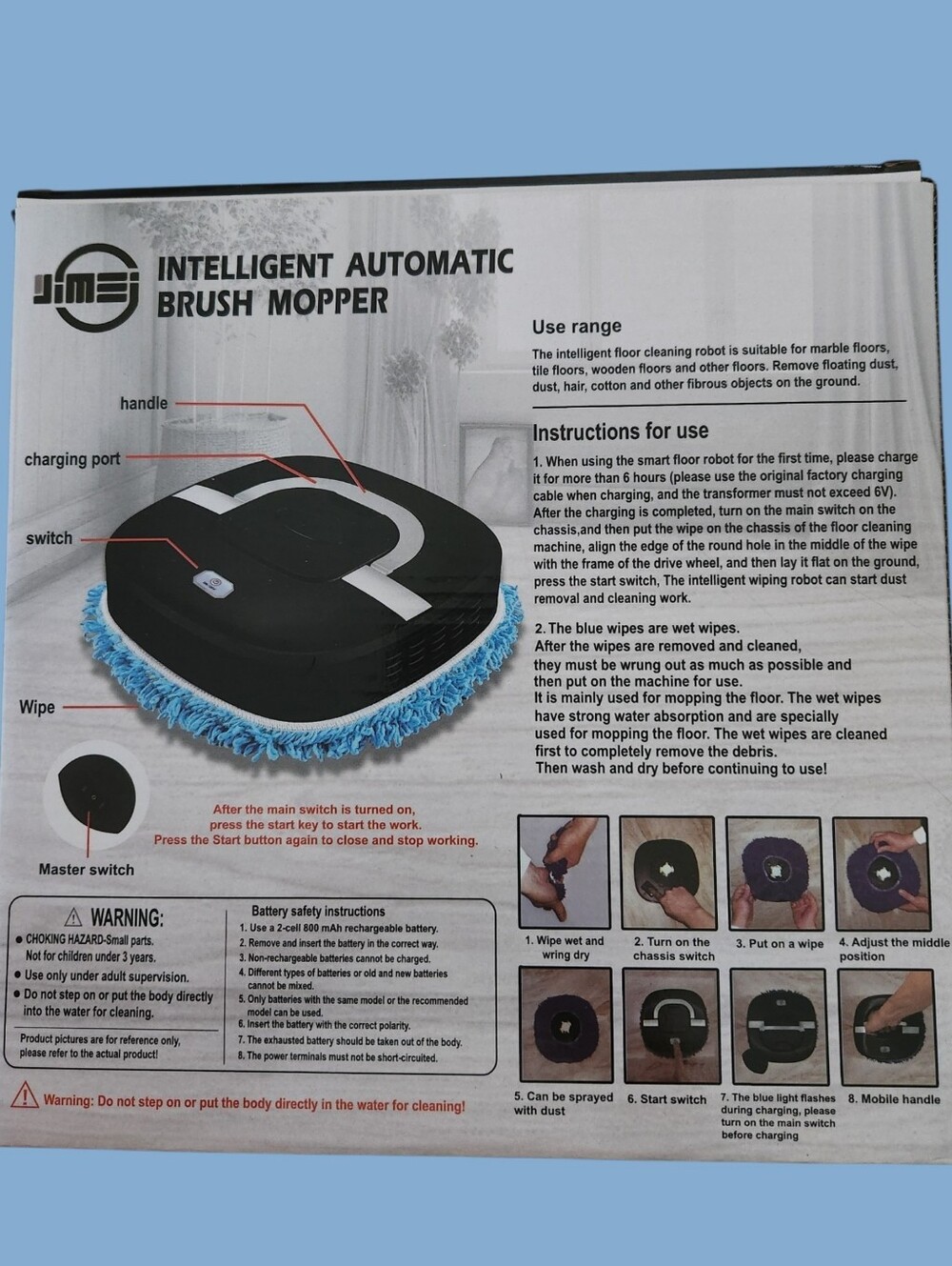 Brush Mopper - Intelligent Robot - Picture 2 of 2